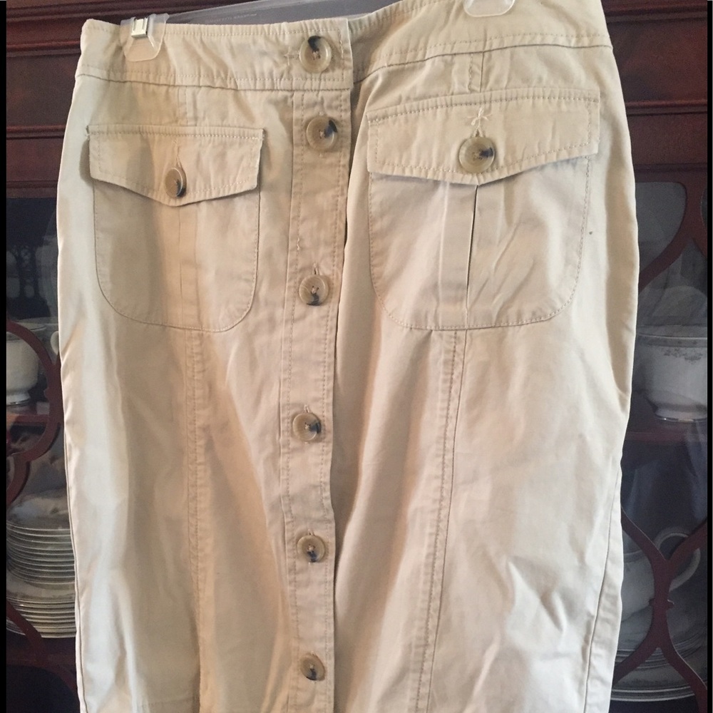 Button up skirt