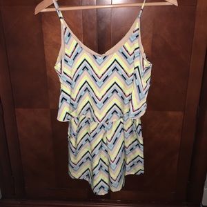 NWOT multi colored romper!🌈