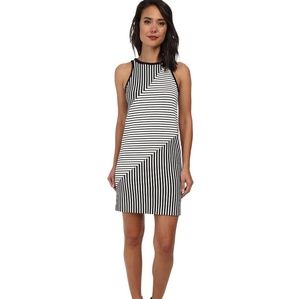 Rebecca Minkoff Brady Dress NWT black/white stripe