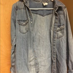 Denim Button Up(light weight jacket)