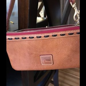 Dooney Bourke Florentine Slim Wristlet Natural