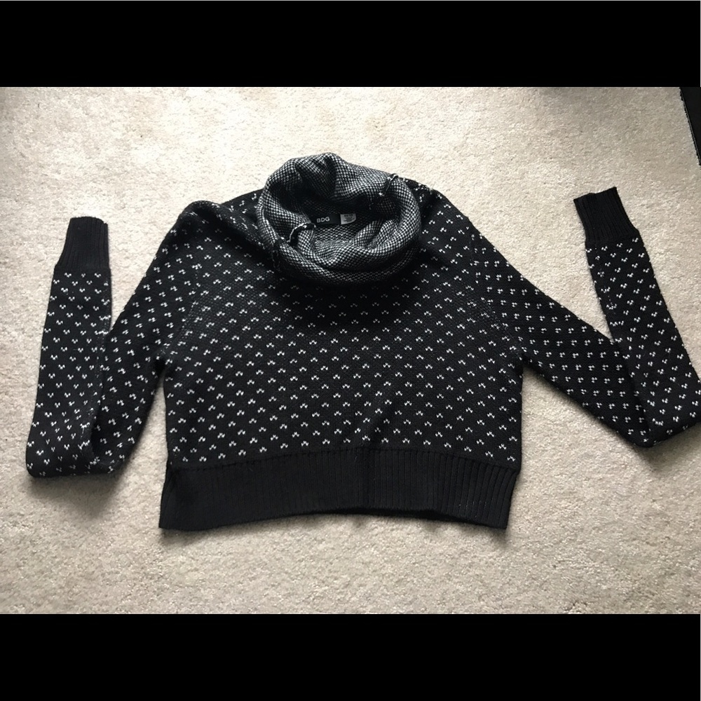 BDG cropped turtle neck sweater