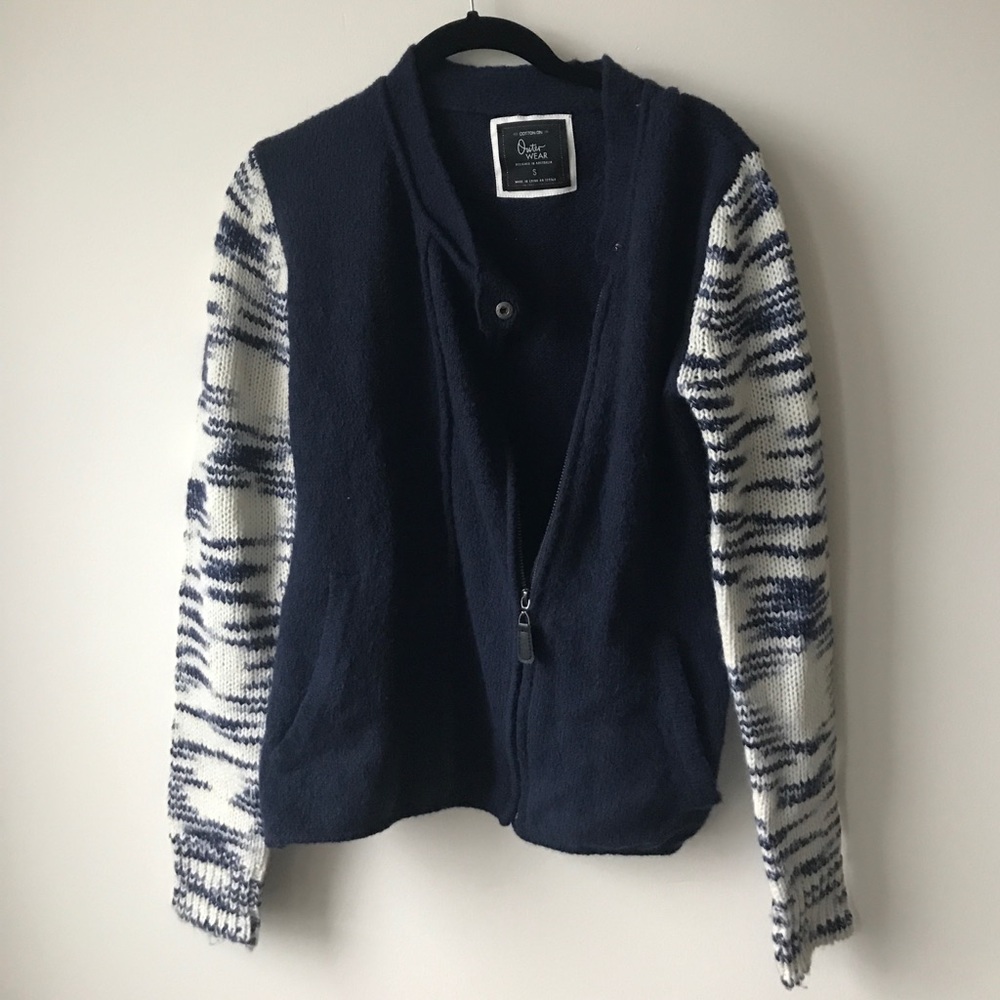 Zip-Up Sweater