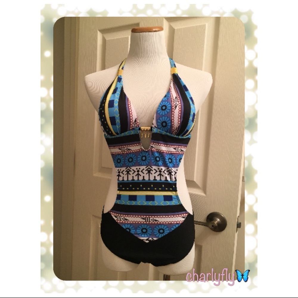 Bohemia Sexy Cut Out One Piece