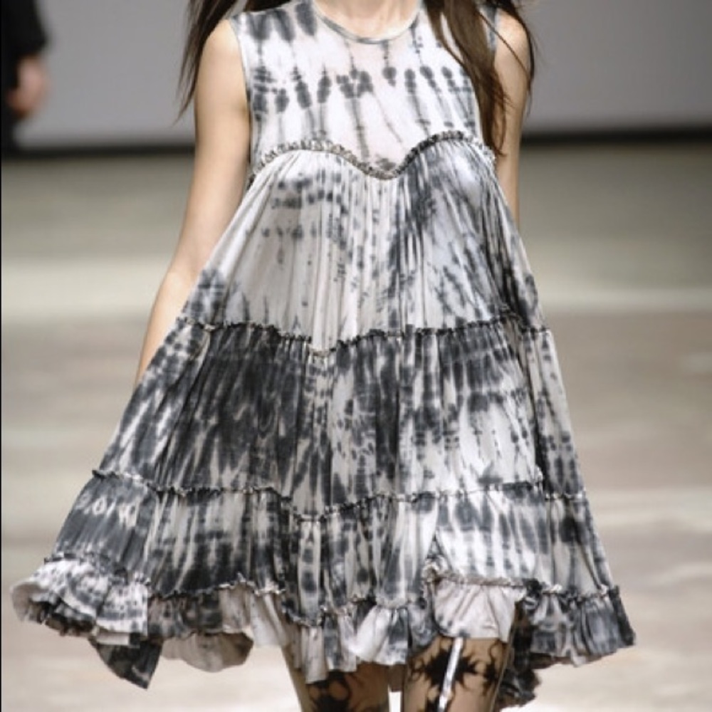 Emma Cook Silk Tie Dye Dress