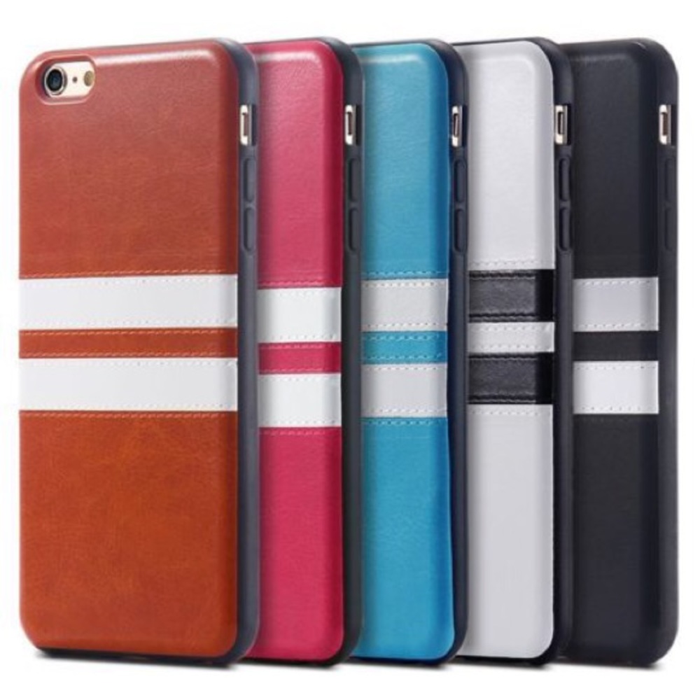Rubber case for iPhone 6/6s looks like leather