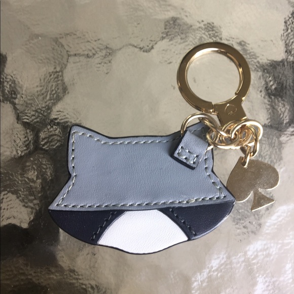 SOLD! ate Spade Raccoon Keychain - Picture 2 of 4