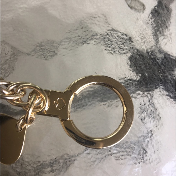 SOLD! ate Spade Raccoon Keychain - Picture 3 of 4