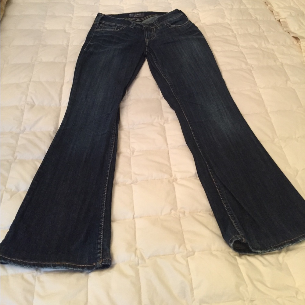 Silver jeans