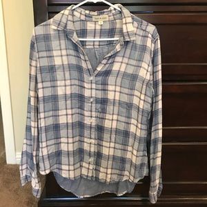 Long sleeve plaid shirt