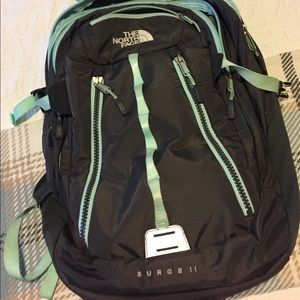 North Face Surge II Backpack - great condition