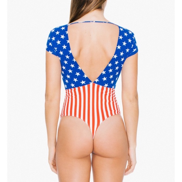 4th of July sale! American Apparel one piece - Picture 2 of 4