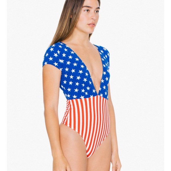 4th of July sale! American Apparel one piece - Picture 4 of 4