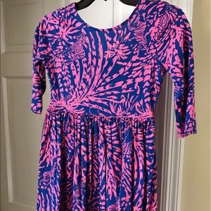 Lilly Pulitzer Zebra Pink/Blue Print