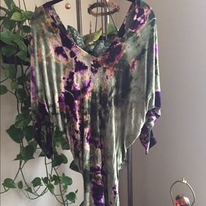 NWOT boho tie dye dress