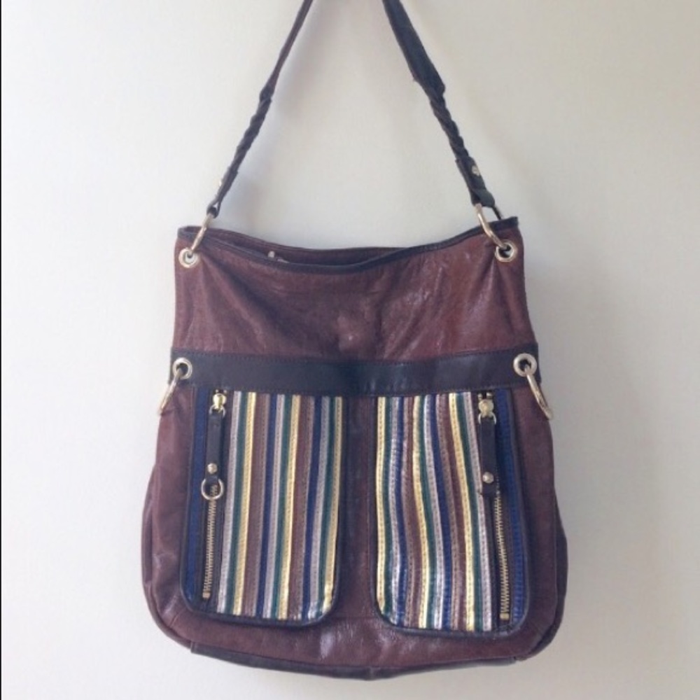 Seeing stripes The Sak shoulder purse