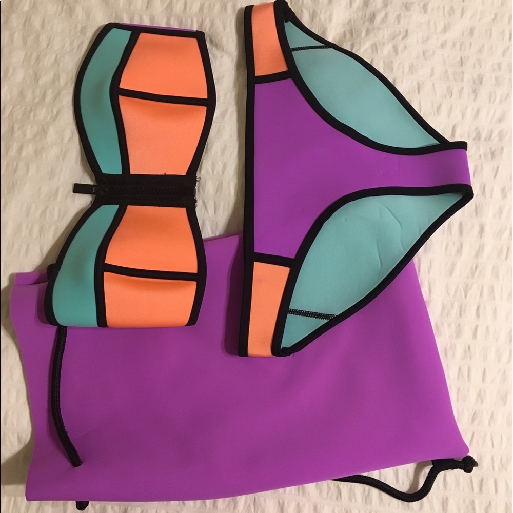 Triangle swim suit