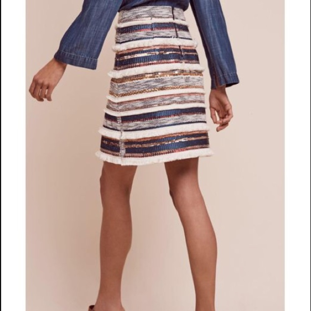 💕HP💕Anthropologie• Moulinette Soeurs Skirt - Picture 2 of 5
