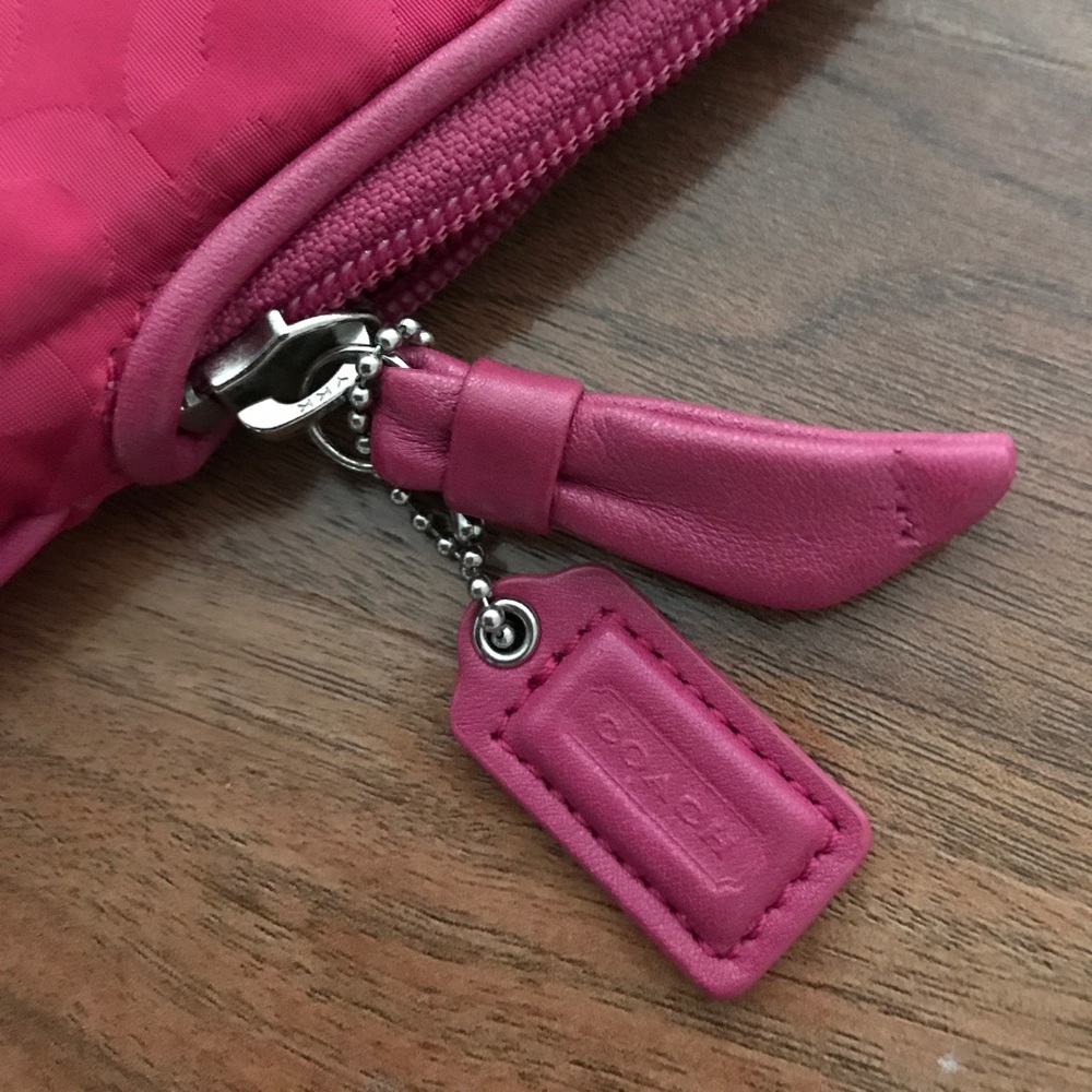 Coach laptop case
