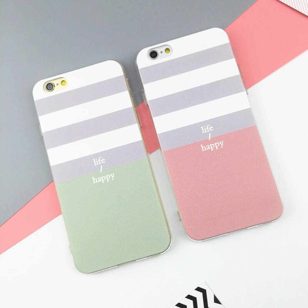 Happy Life iPhone 7 iPhone plus soft phone case