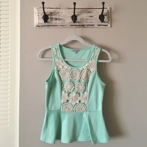 Medium Peplum Top!