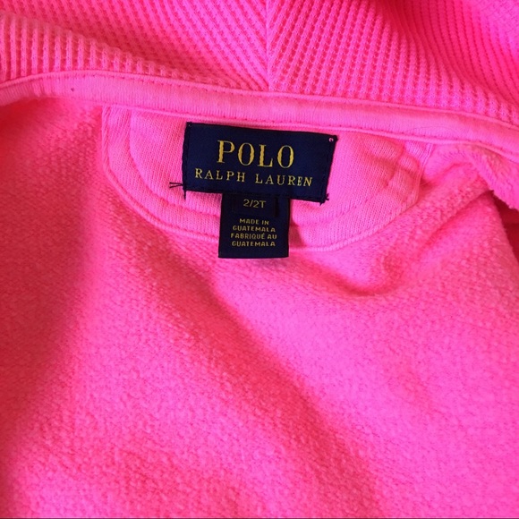 ❌Host Pick🎉Polo Ralph Lauren girls zipper hoodie - Picture 3 of 7