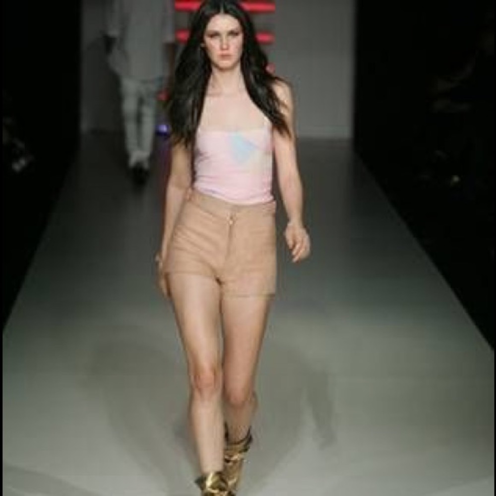 Music Festival Coachella leather hot pants