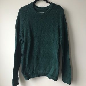 Plain Green Sweater