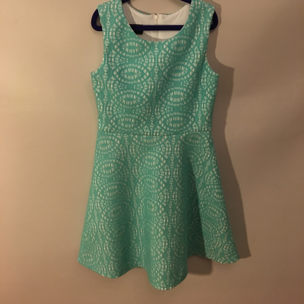 A teal summer dress.