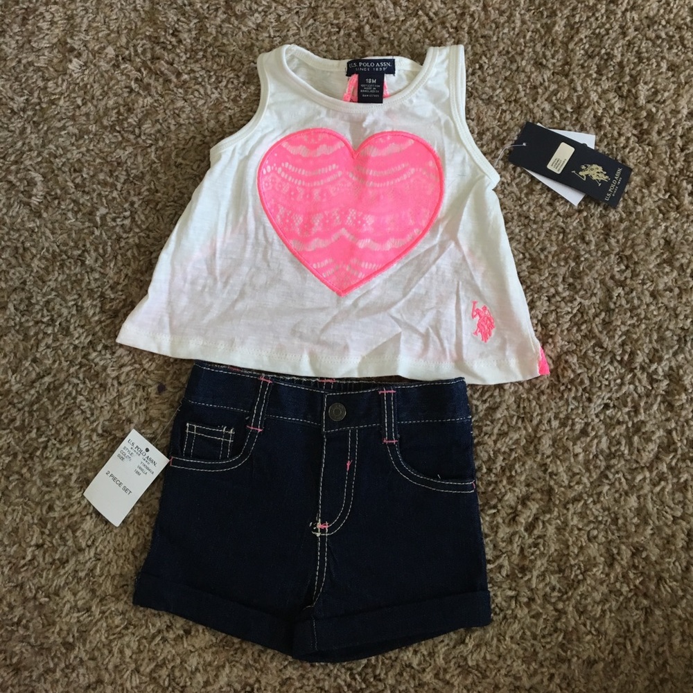 Polo Toddler 2-Piece Shorts Set