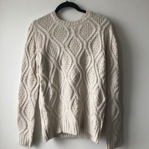 Cream Knit Sweater