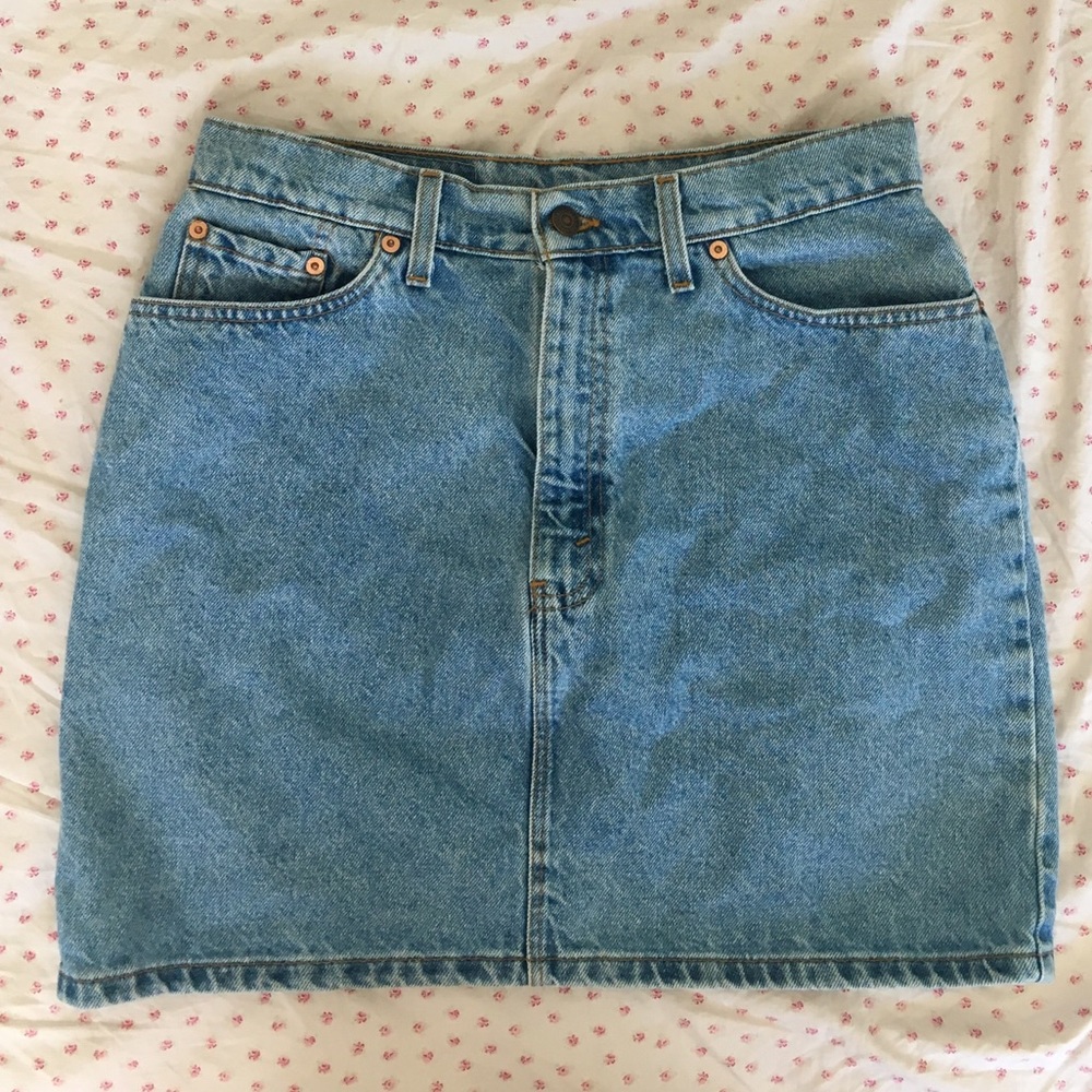 LAST DAY !  Levi's Denim Skirt