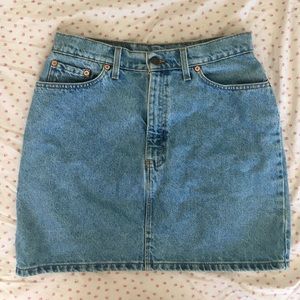 LAST DAY !  Levi's Denim Skirt