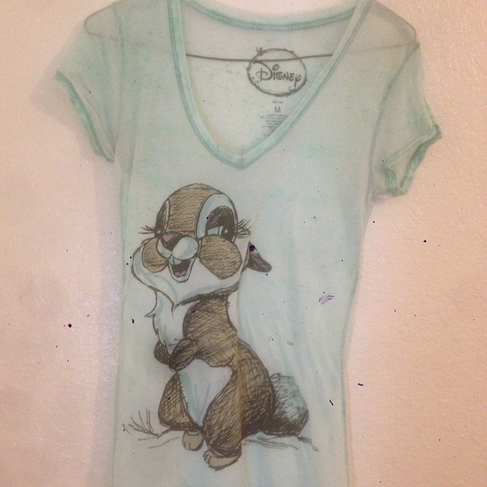 Adorable "Thumper" burnout tee. 💞