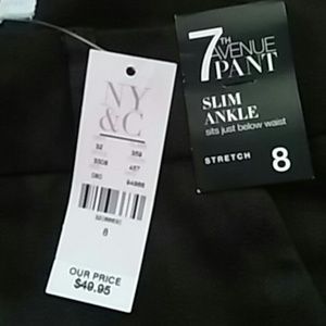 NY&C 7th Avenue Pant NWT