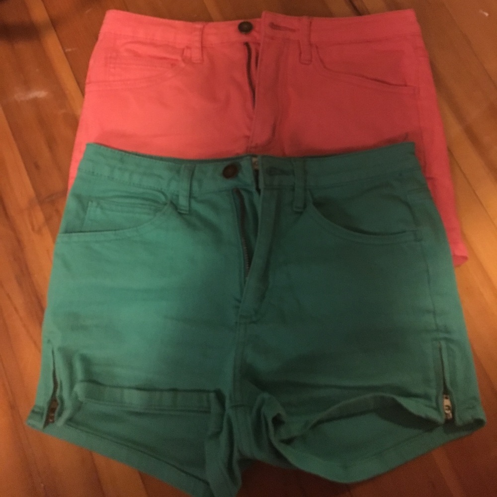 2 pair heritage 1981 high-waisted shorts