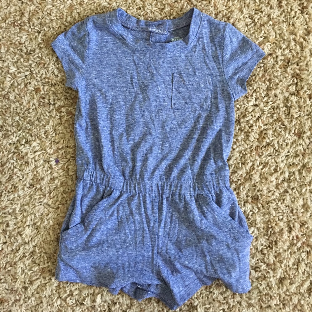 Old Navy Blue Toddler Romper