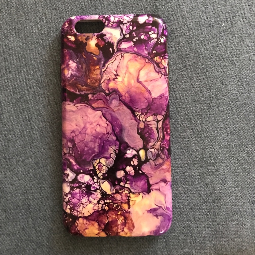 Velvet caviar marble case
