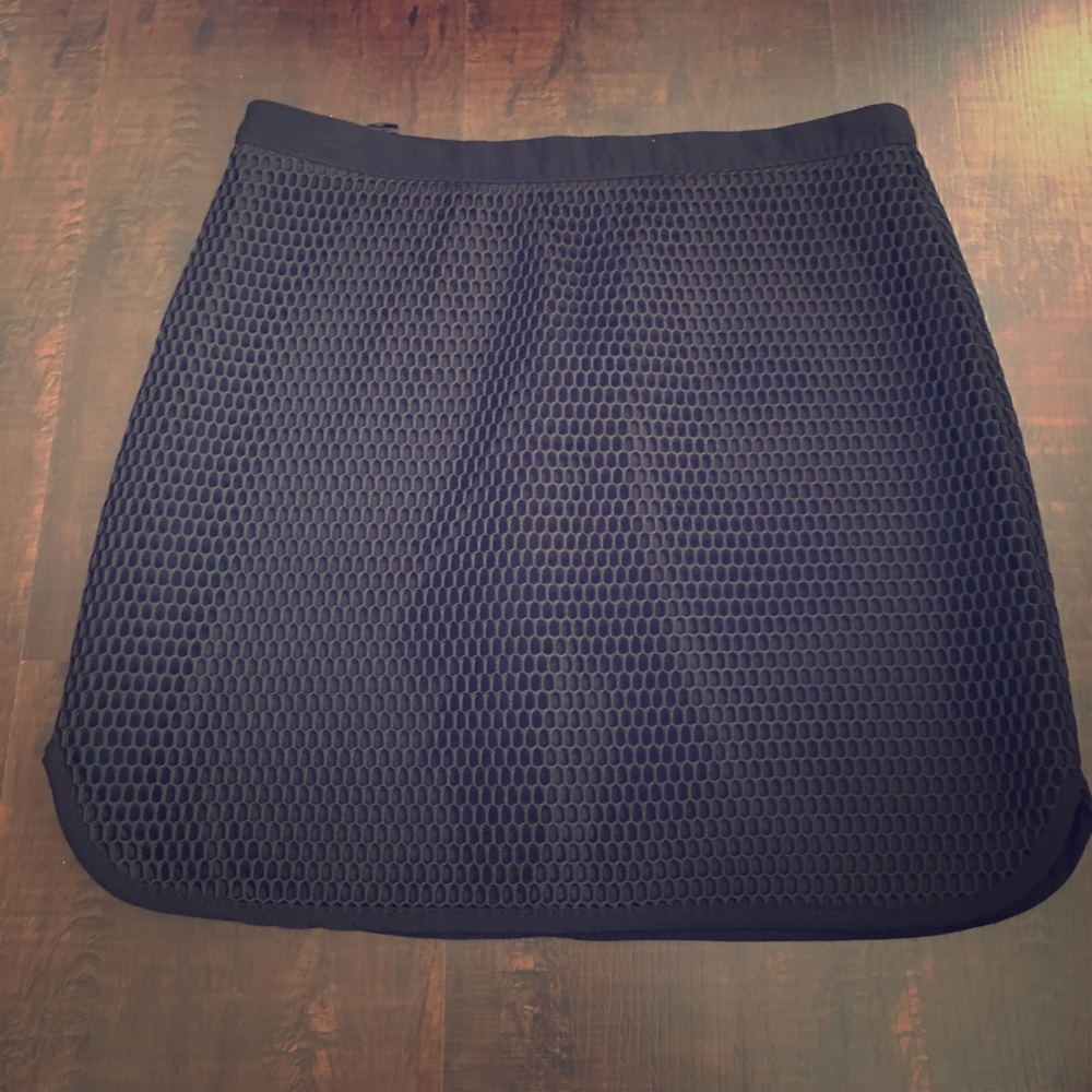Black mesh skirt