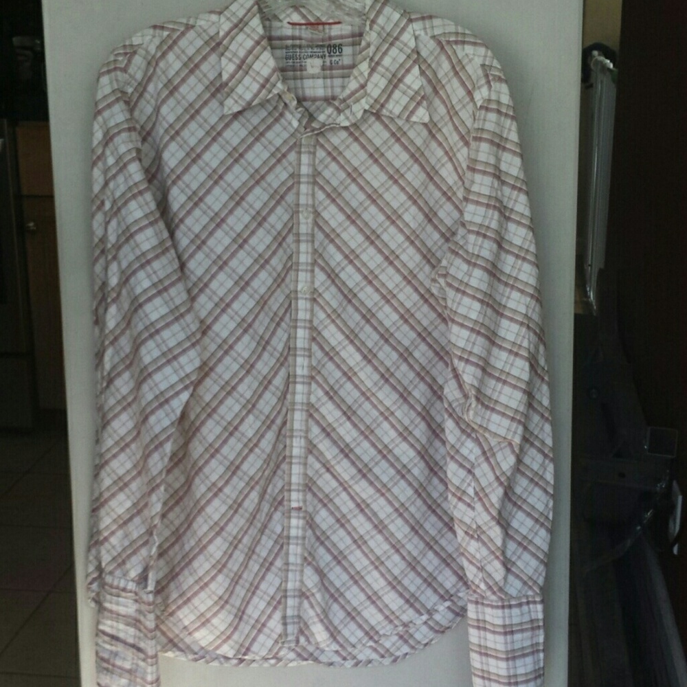 Guess Button Down Dress Shirt