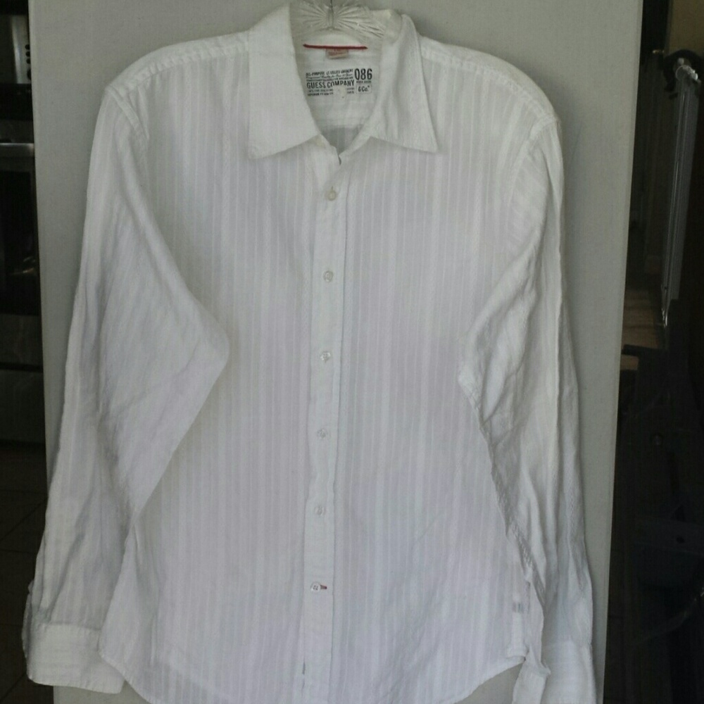Guess Button Down Dress Shirt