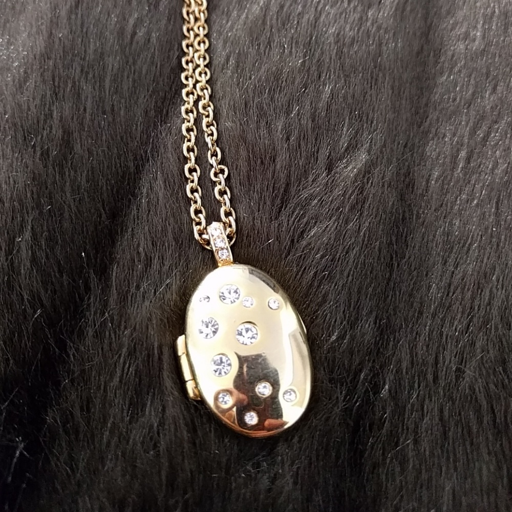 J.Crew pendant necklace with bling