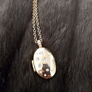 J.Crew pendant necklace with bling