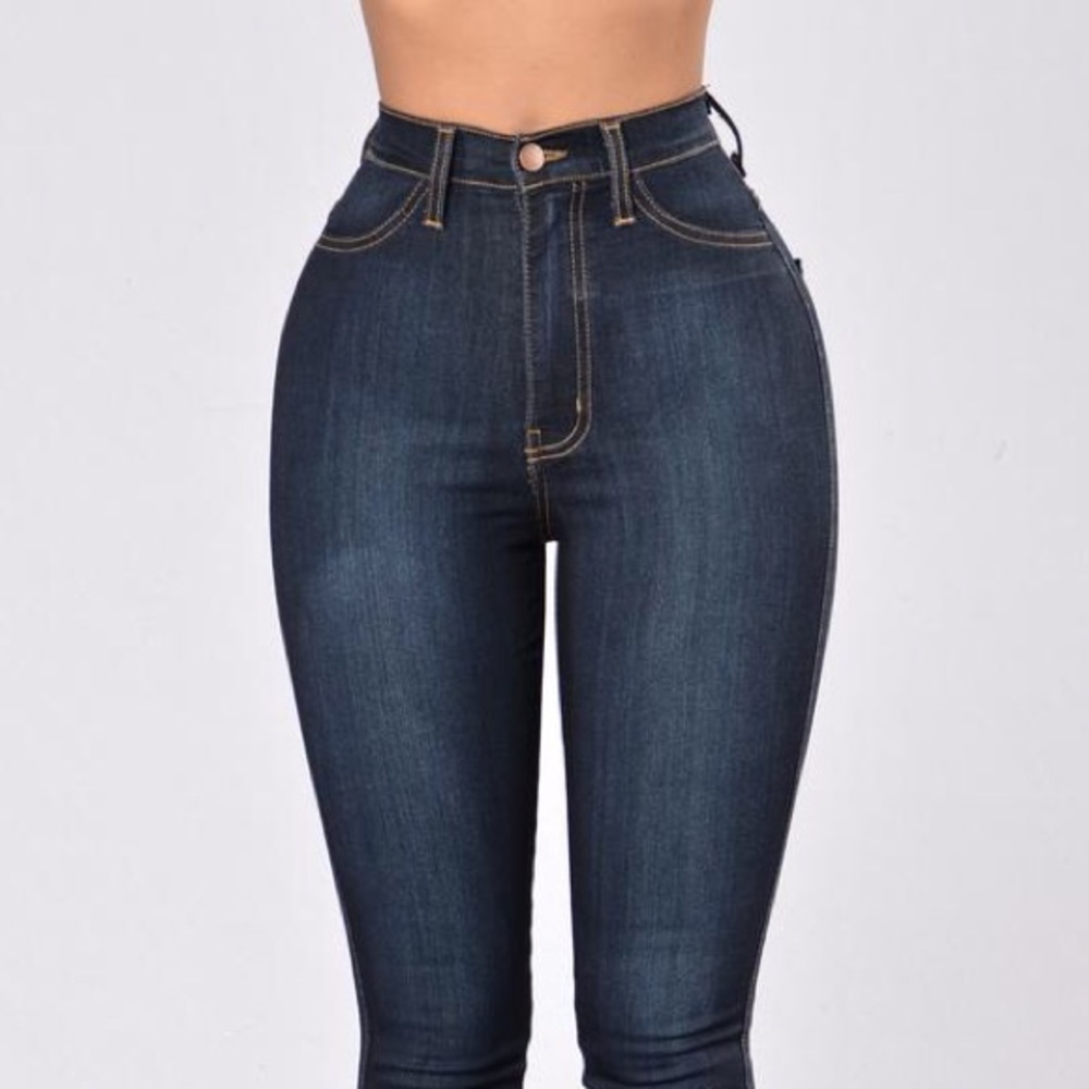 Fashion Nova High Waisted Jeans Size 3