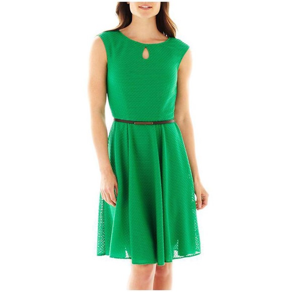 London Style Collection Dresses & Skirts - Cap-Sleeve Dress