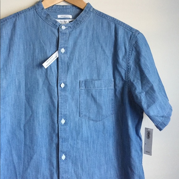 old navy men's denim shirt