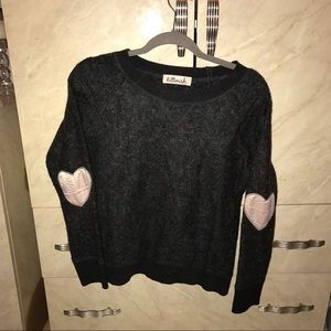 Kittenish Wool Heart Sweater
