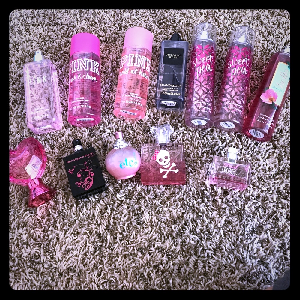 Huge body spray lot! And perfume!