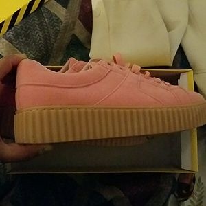 New Pink Creeper-Style shoes