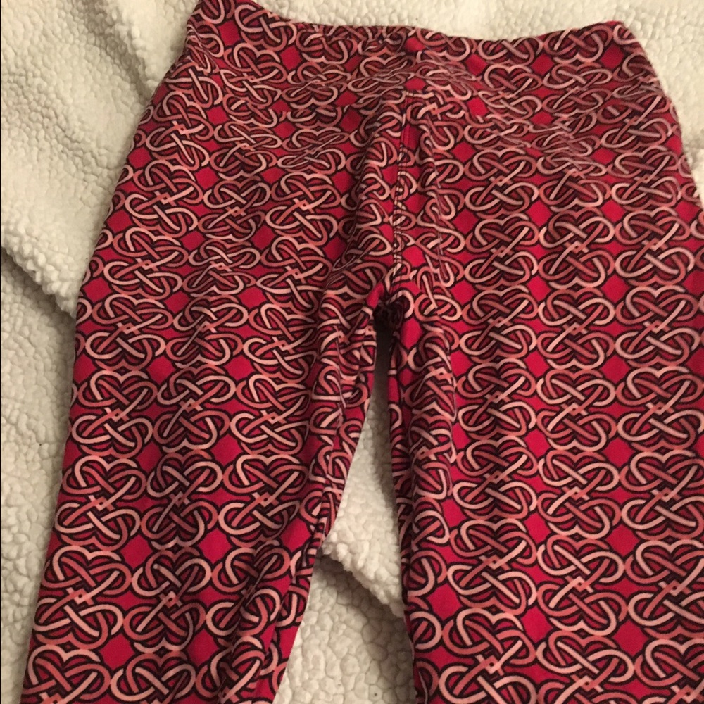 Lularoe valentines leggings os